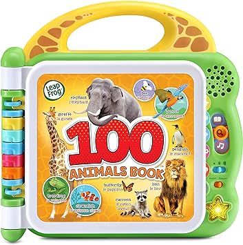 LeapFrog 100 Animals Book Bilingual - English/French