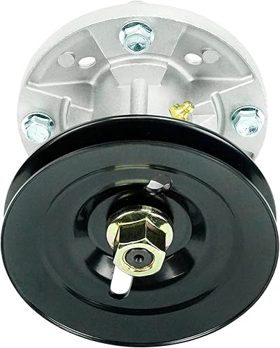 Miniatura 8 de Conjunto de husillo GY20867, incluye polea, sustituye a la polea motriz M155979 GX20335 compatible con John Deere Deck D100-D160, LA100-LA165, X110,