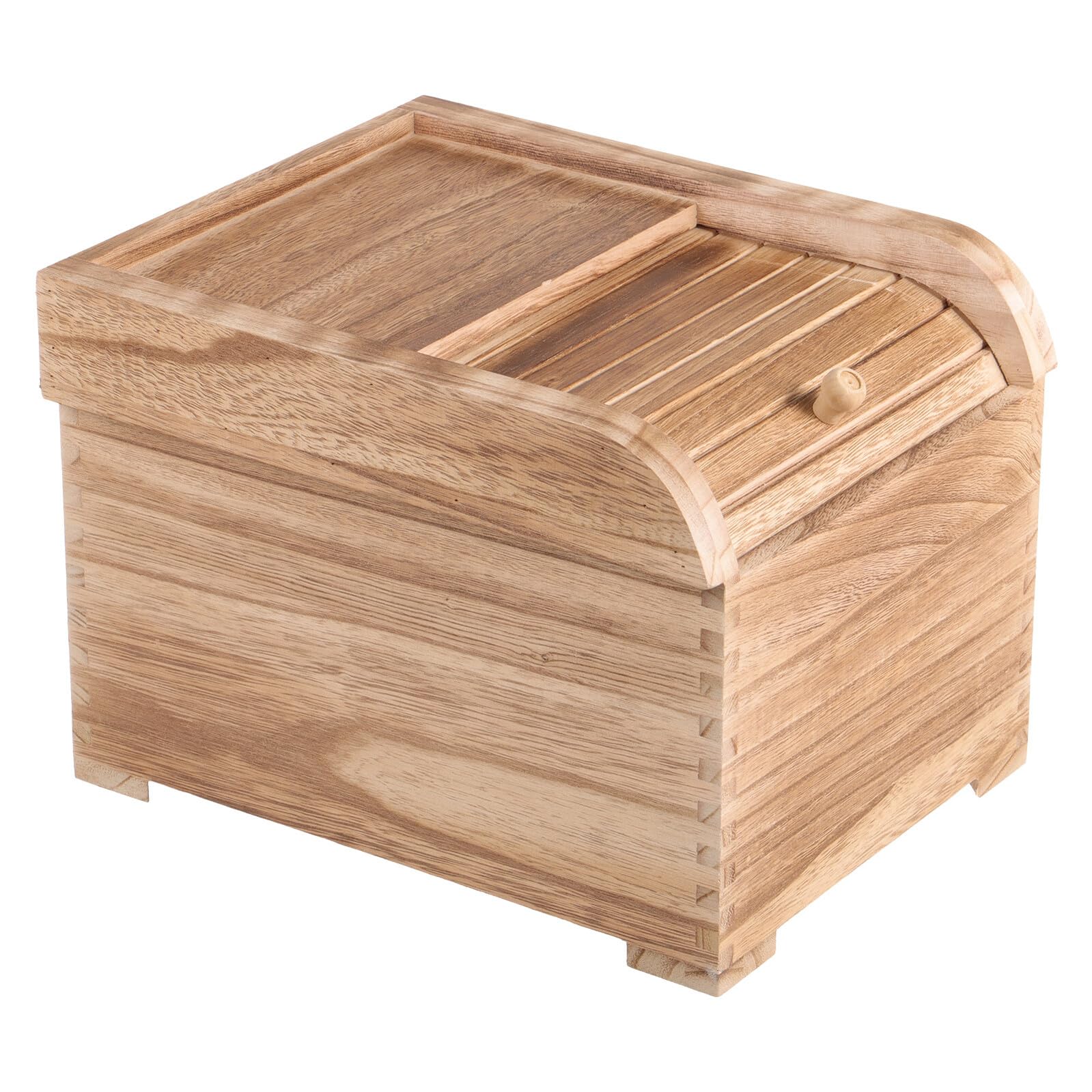 Holz Aufbewahrungsbehälter für Reis 5kg Luftdicht und Feuchtigkeitsbeständig Robuste Reiskiste für Küche und Zuhause zur Sauberen Lagerung von Getreide