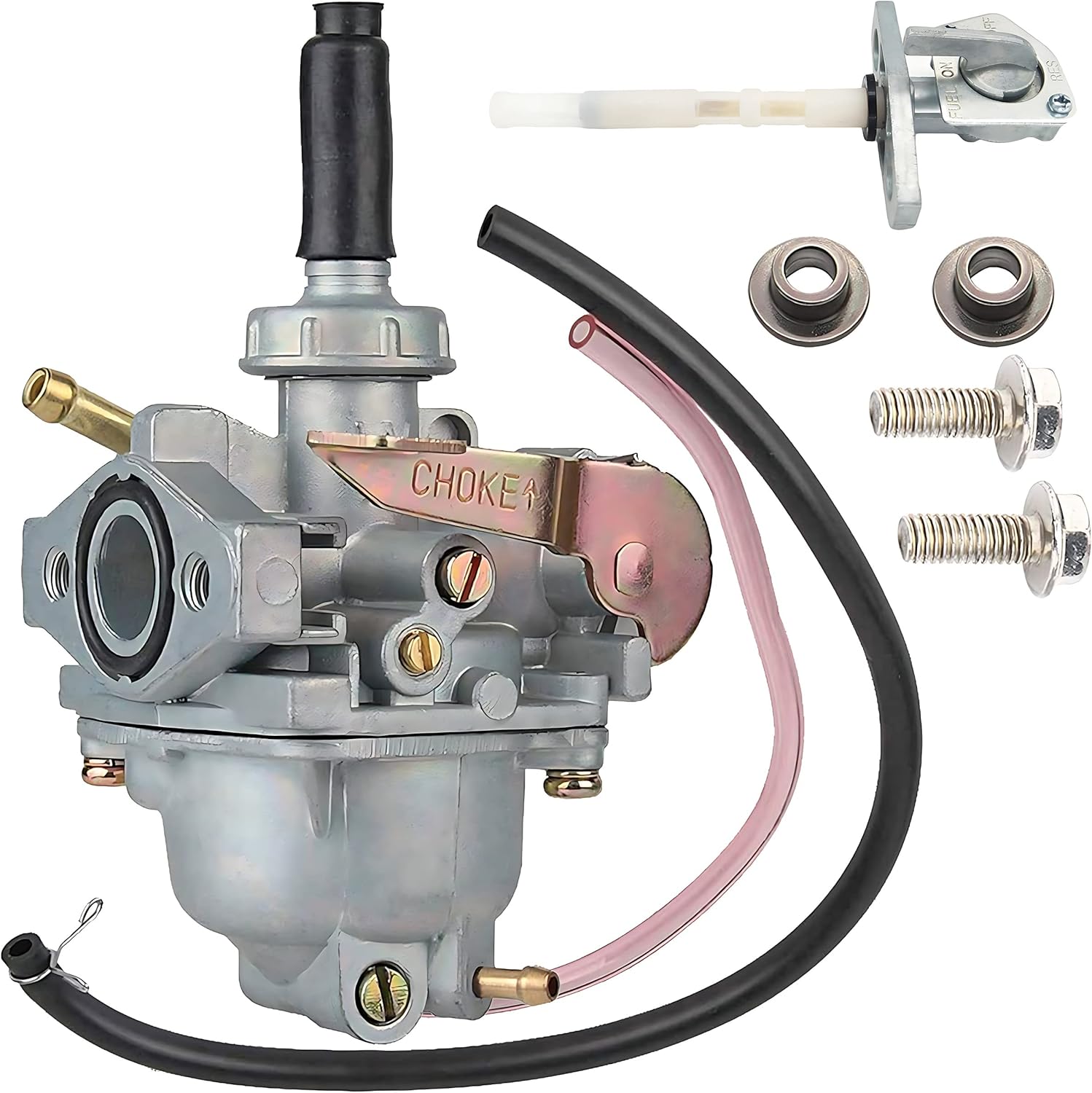 Carburetor &Fuel Valve, Fits Honda Crf50 Xr50 Z50 Crf Xr 50 Z50R， Fuel