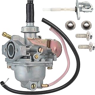 CRF50 Carburetor & Fuel Valve, Compatible Fits Hon-da Crf50 Xr50 Z50 Crf Xr 50 Z50R,Fuel Valve OEM# 16950-GCF-671