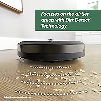 Vista 8 de iRobot Roomba i3 + (3550) Robot aspirador con eliminación automática de suciedad, se vacía solo, mapeo conectado a Wi-Fi, funciona con Alexa, ideal