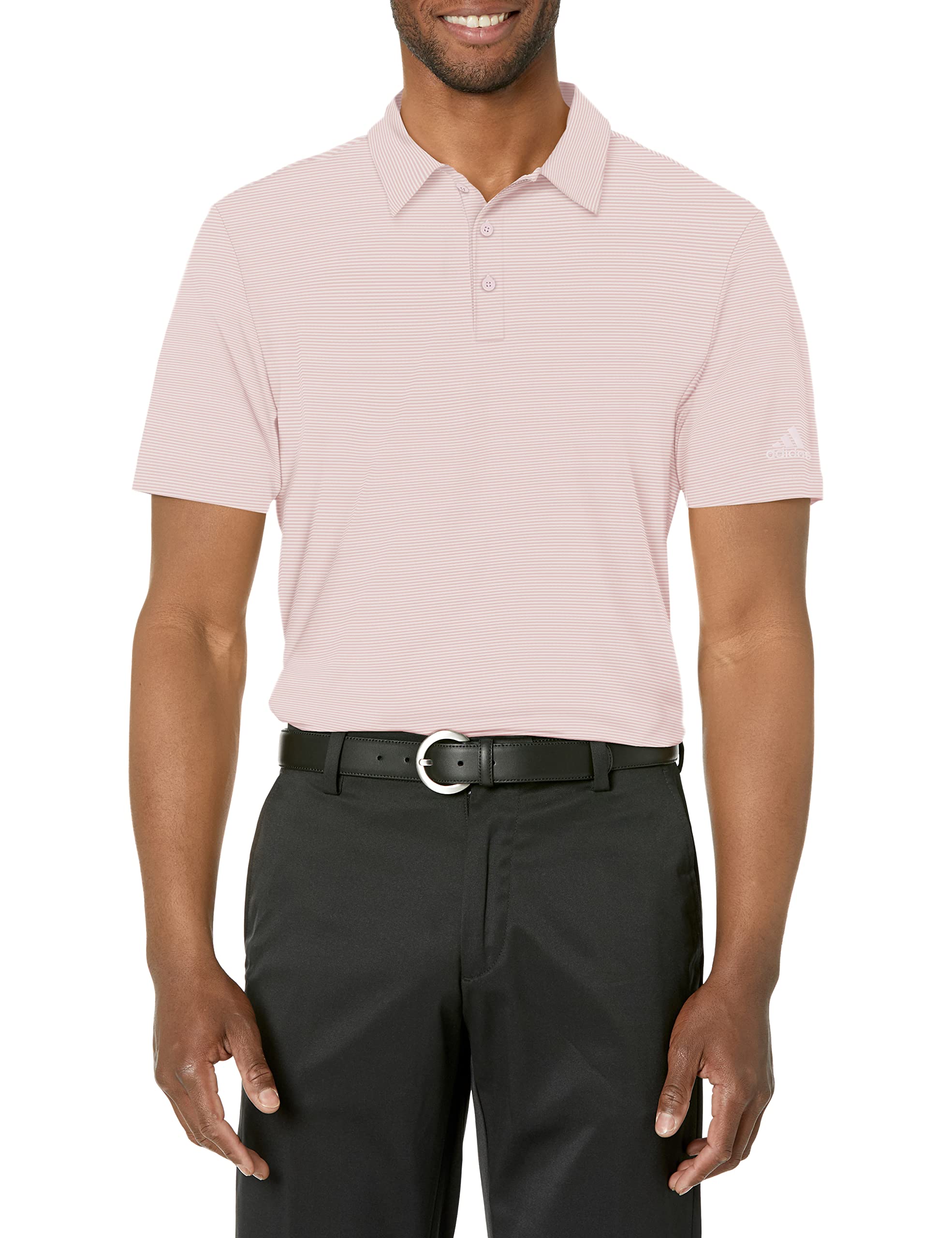 adidas Men's Ottoman Stripe Polo Shirt