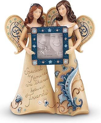 Perfectly Paisley Special Moments Pair of Angels Figurine, 5-1/2-Inch Tall, Includes Photo Frame