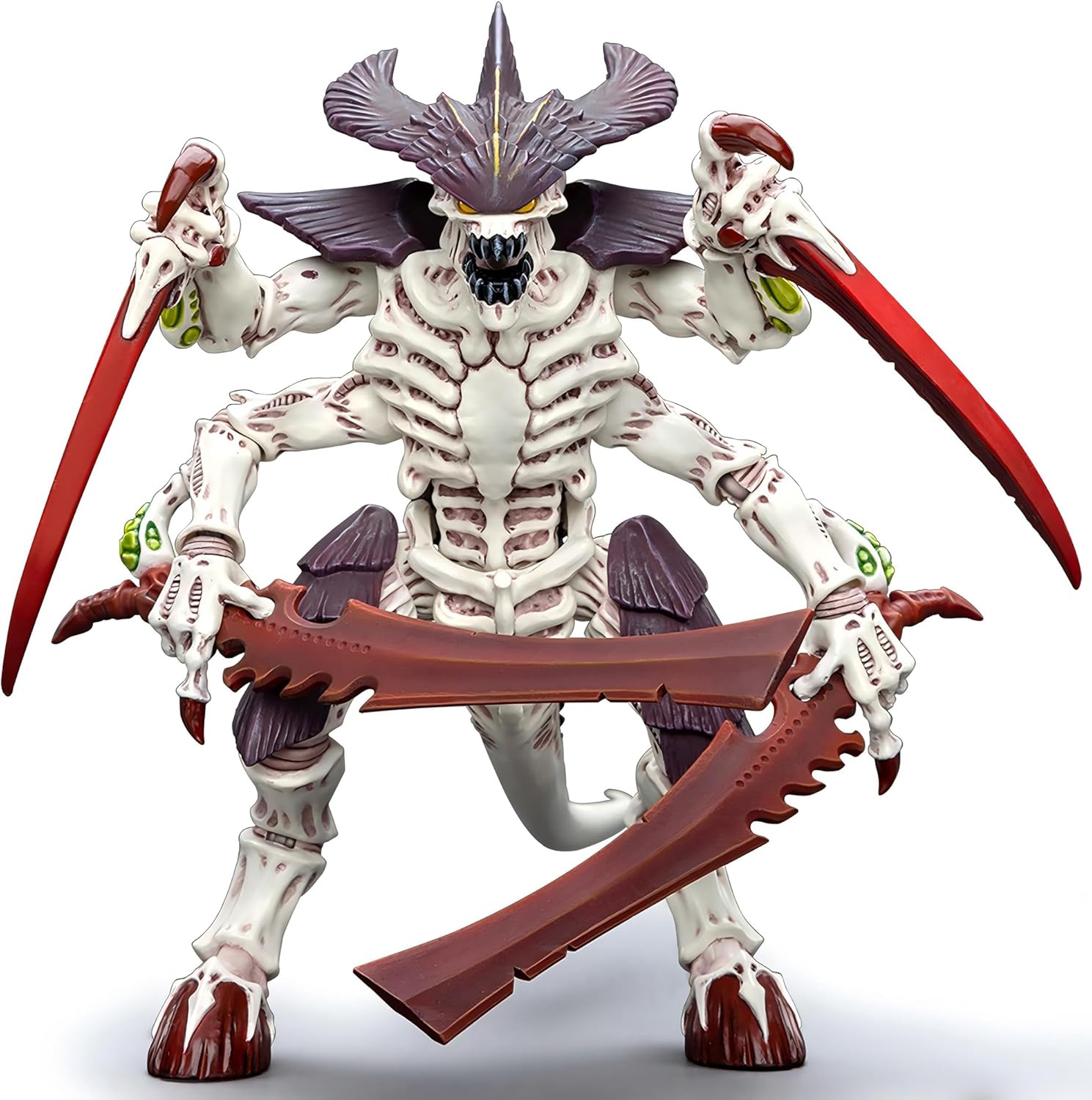 JOYTOY Warhammer 40K Tyranids Hive Fleet Leviathan Termagant with Spike Rifle 1/18 Scale Action Figure, Detailed Sci-Fi Creature Model, Articulated Figurine for Collection & Gifts - JT00447