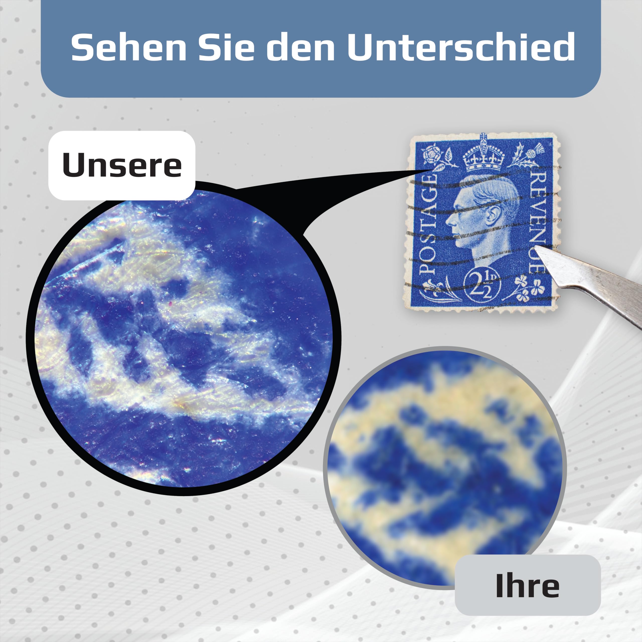 Carson MicroBrite Plus 60x-120x LED Taschenmikroskop mit asphärischem Linsensystem, 4er Set (MM-300MU)
