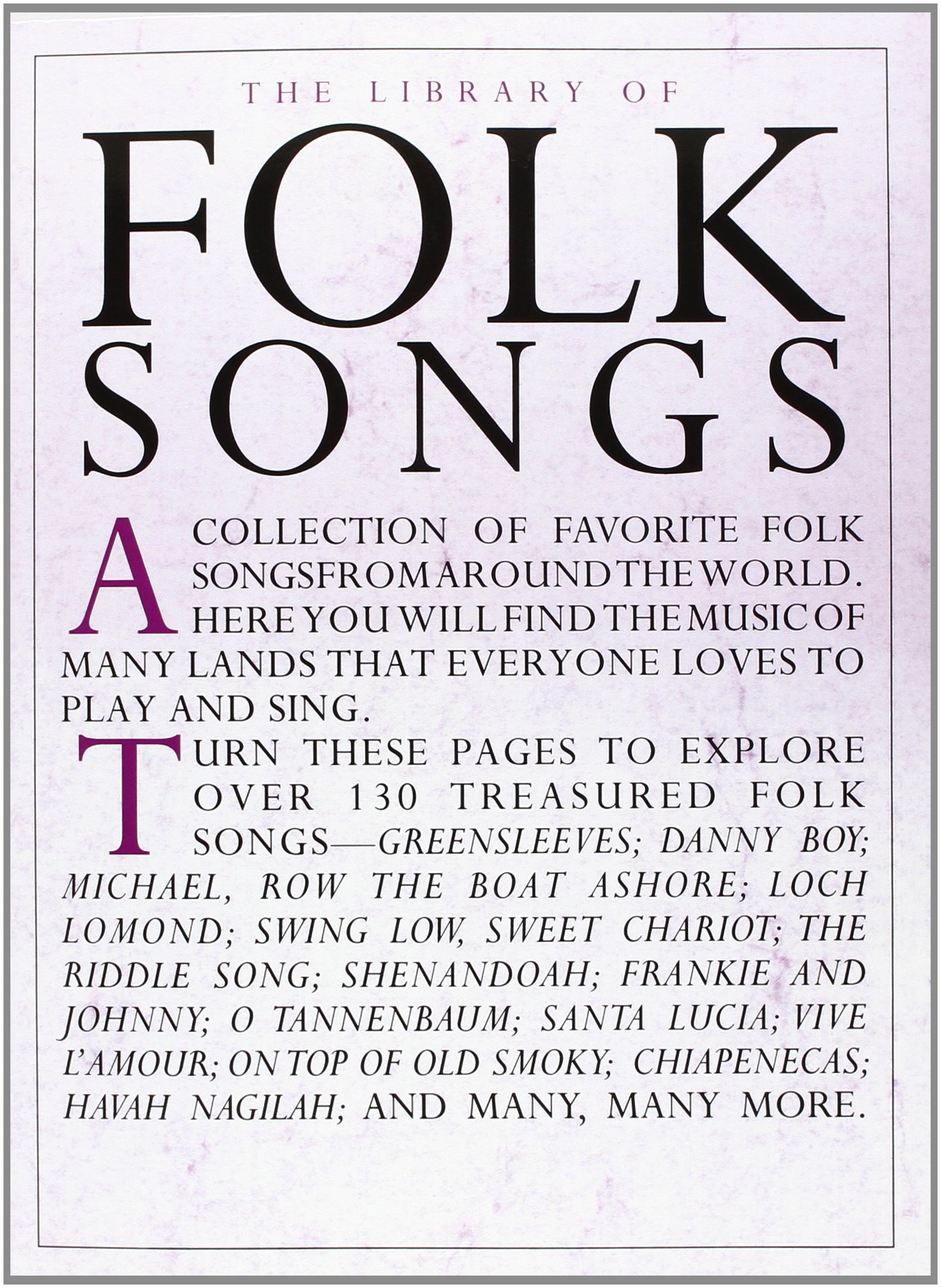 The Library of Folk Songs