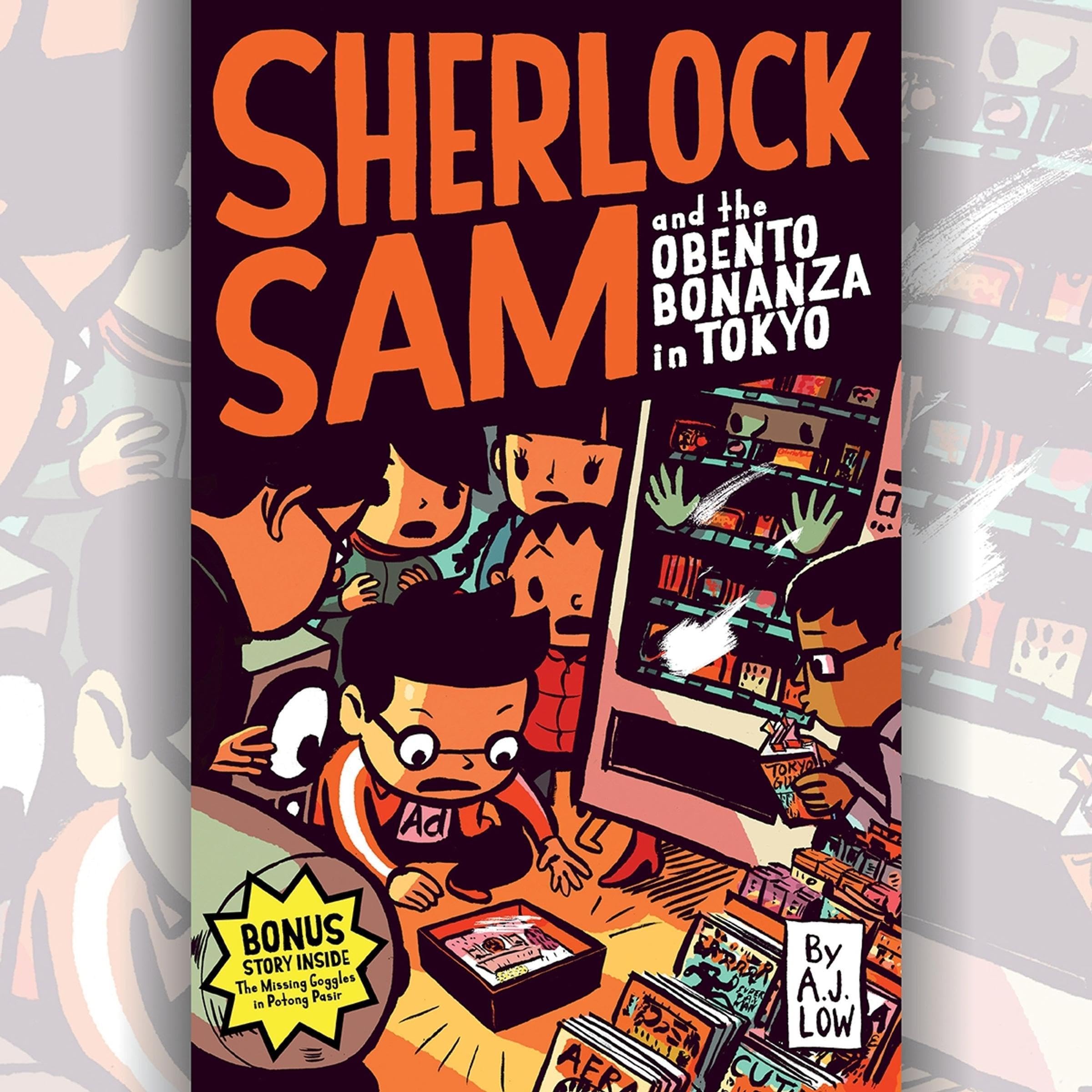 Cover art for Sherlock Sam and the Obento Bonanza in Tokyo 9
