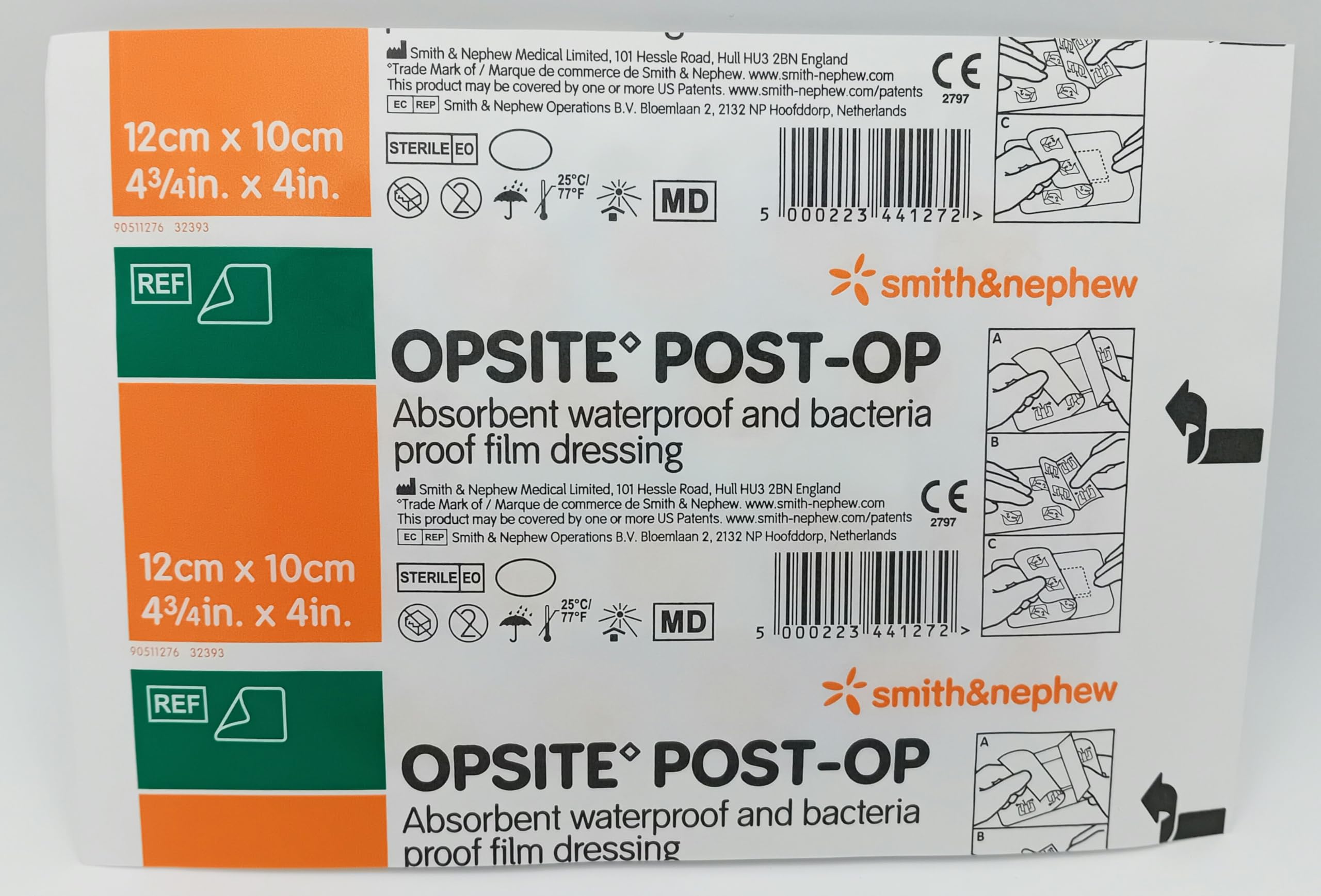 Opsite Post-Op 10cm x 12cm Dressing x 10-347-4947