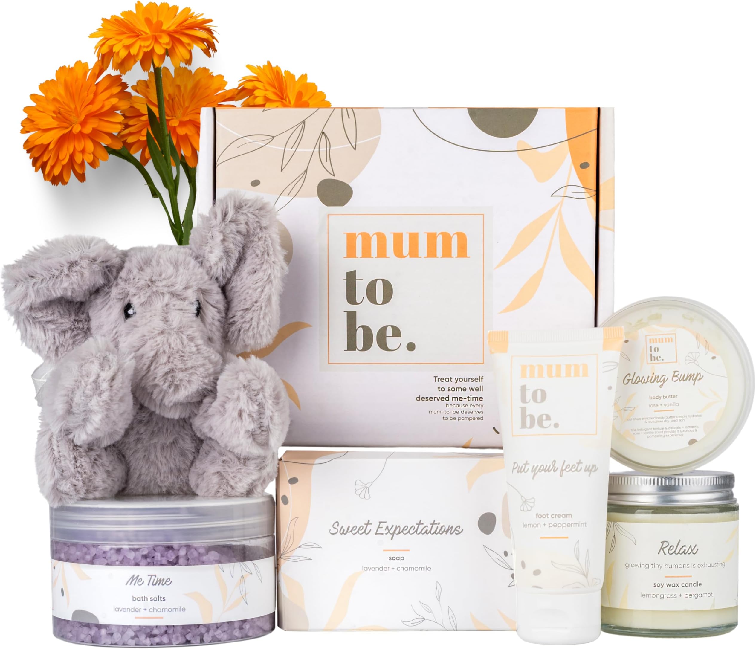 New Mum to Be Gifts Hamper - 6 Luxury Baby Shower Gifts for Mum and New Born Baby Essentials. Pamper Gifts for Women Pregnancy Gifts for Mum Expecting with - New Mum Gifts