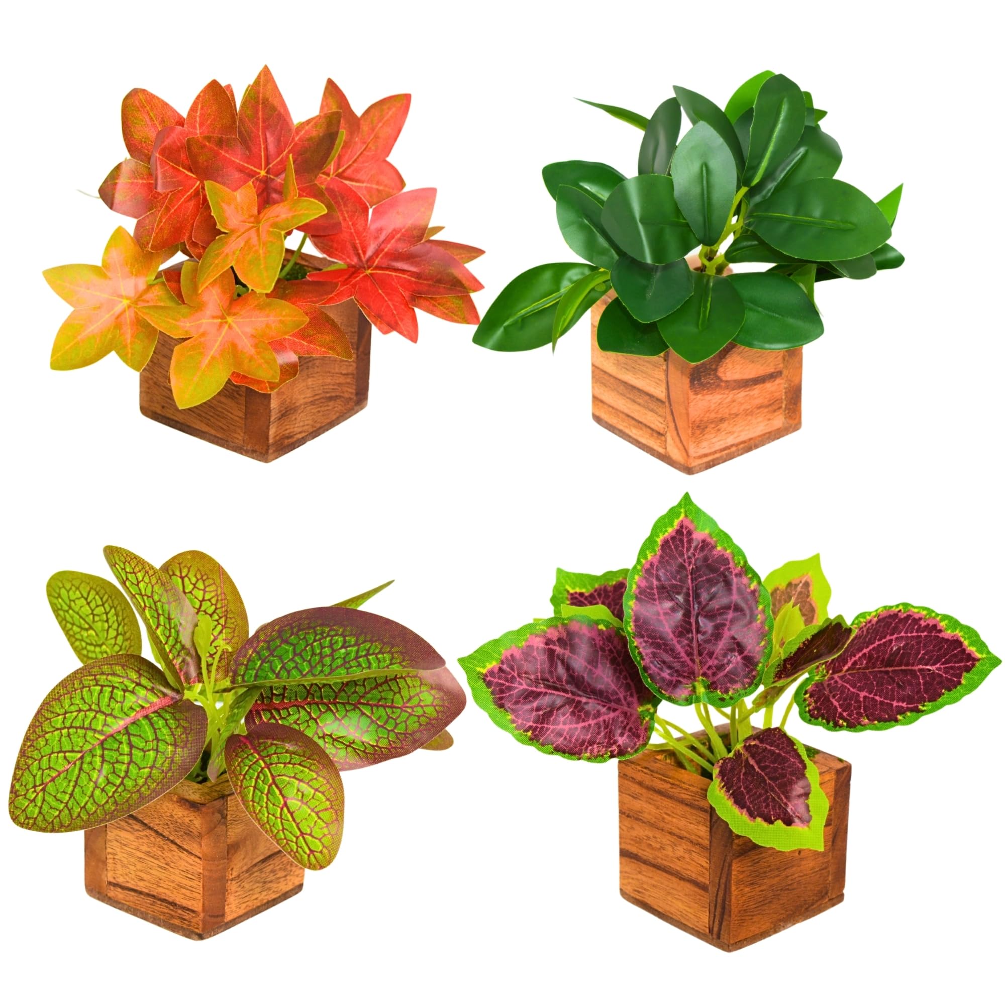 See full amazon price history chart for fancymart Artificial Leaves Plant in Small Wood Pot - 12cm Height - Pack of 4 - Home & Office Decor Elegant Potted Plant for Tabletop/Shelves Enhancement fancymart Artificial Leaves Plant in Small Wood Pot - 12cm Height - Pack of 4 - Home & Office Decor Elegant Potted Plant for Tabletop/Shelves Enhancement (B0DCGK42V9) Amazon Price History, Amazon Price Tracker