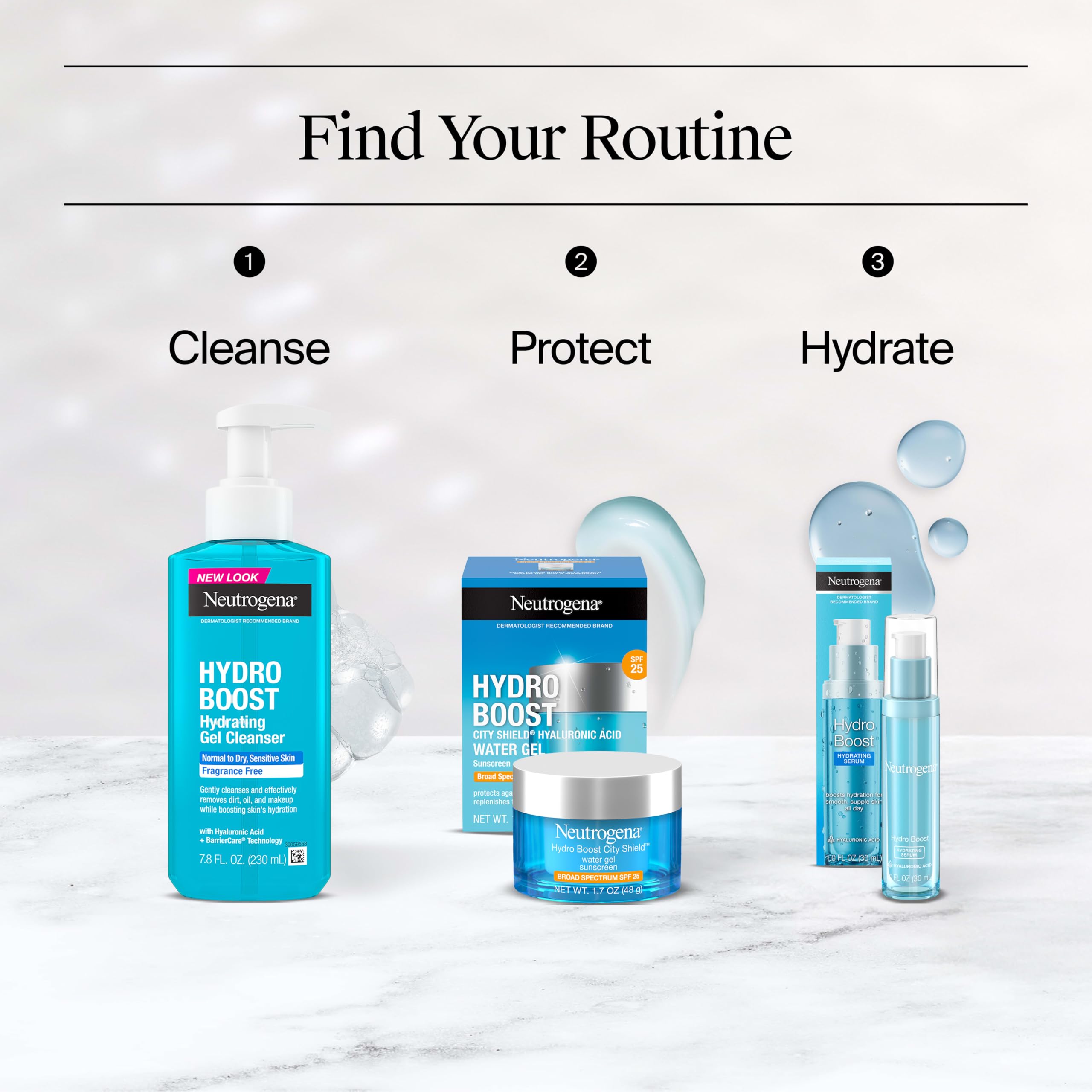 Amazon.com: Neutrogena Hydro Boost City Shield Water Gel Face