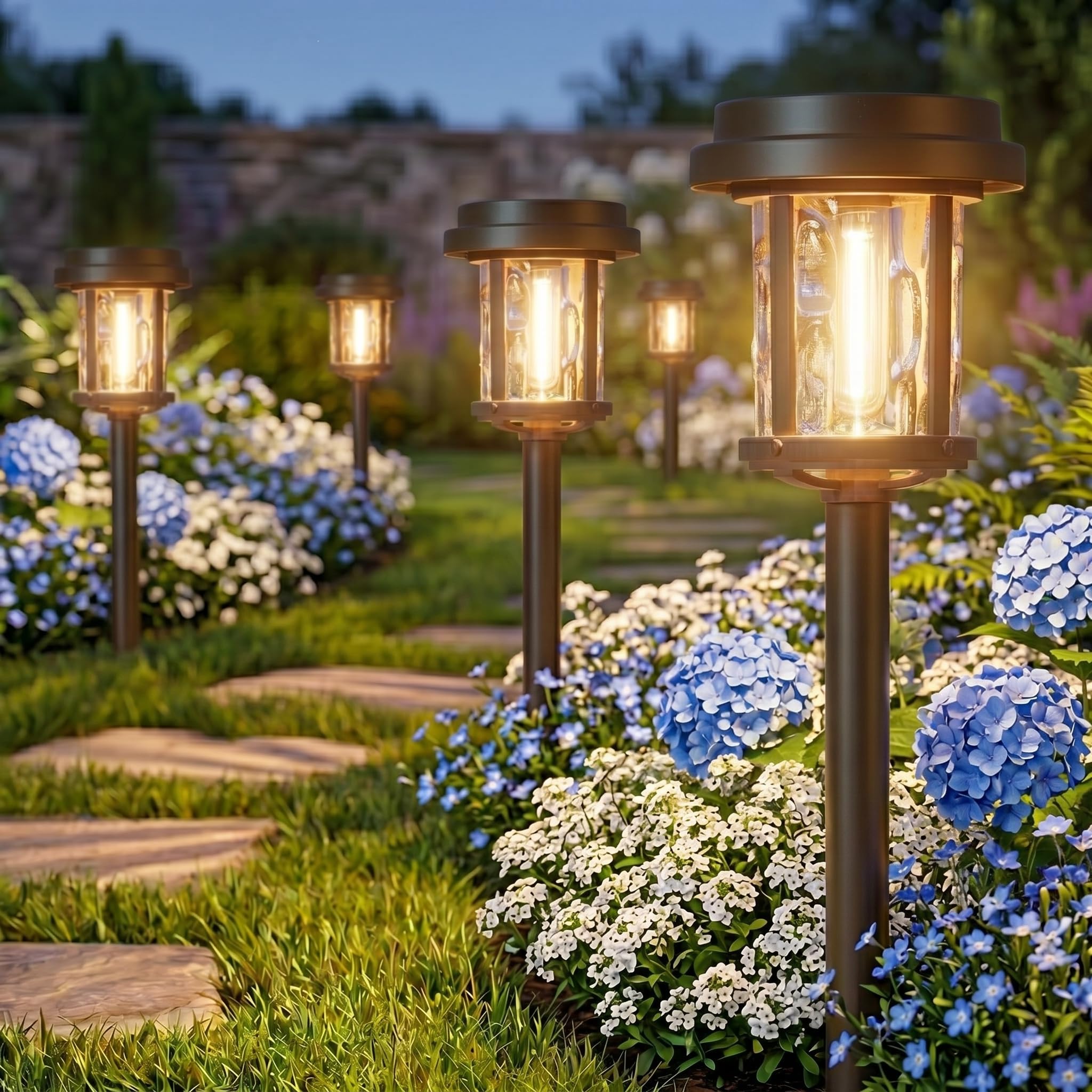 XMCOSY+ Solar Pathway Lights