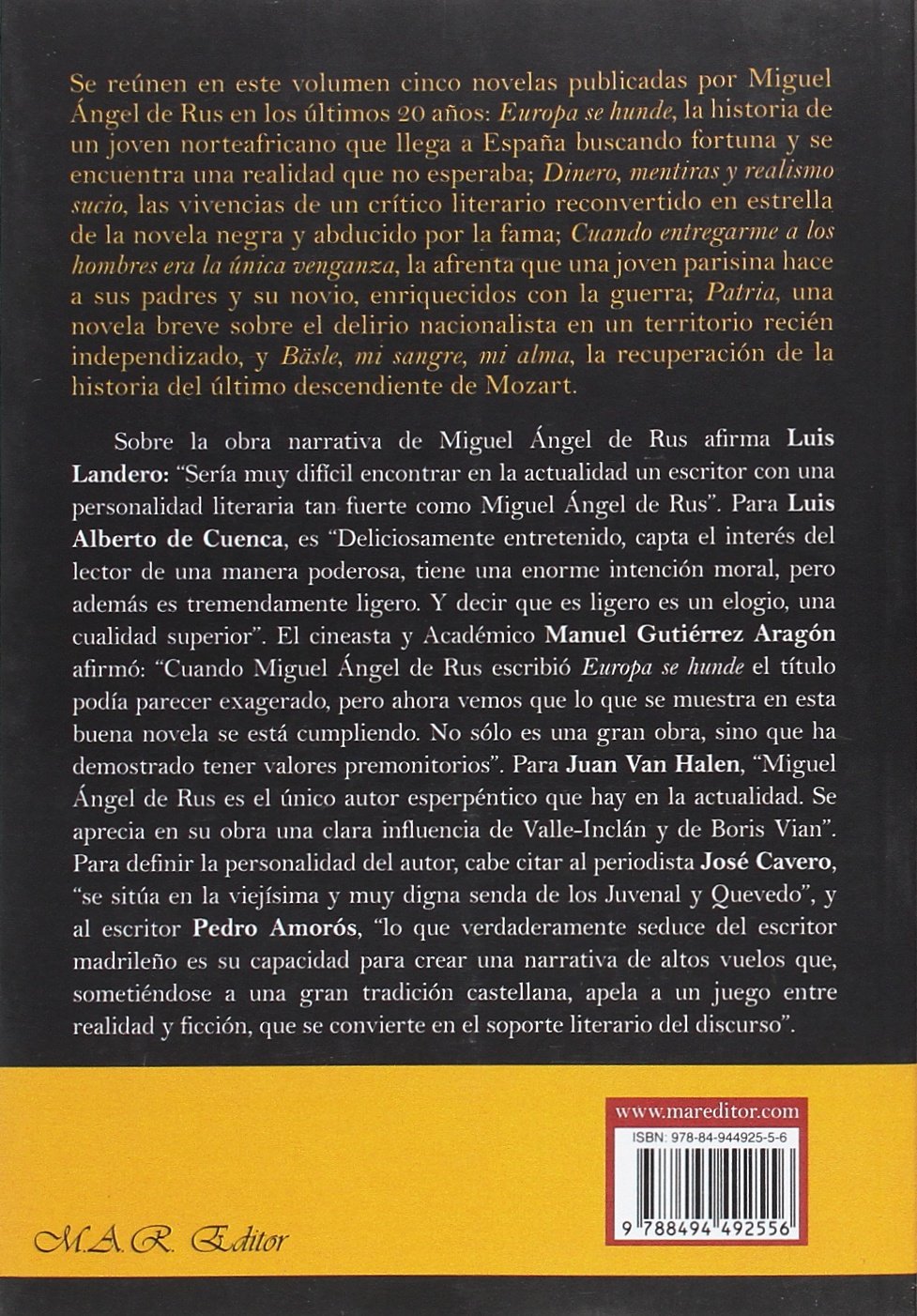 Novelas Reunidas (Narrativa)