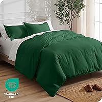 Vista 228 de Bare Home Funda de edredón extra larga – Premium 1800 súper suave – Funda de edredón ligera y fresca – Ropa de cama suave y transpirable