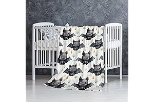 Halloween Bats Baby Blanket Gifts for Soft Swaddle
