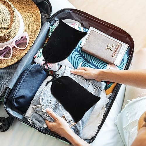 Miniatura 4 de Junkin 18 piezas de almacenamiento de juguetes para adultos, bolsa plegable multiusos, bolsas de camping, bolsas con cordón ajustable, bolsa de