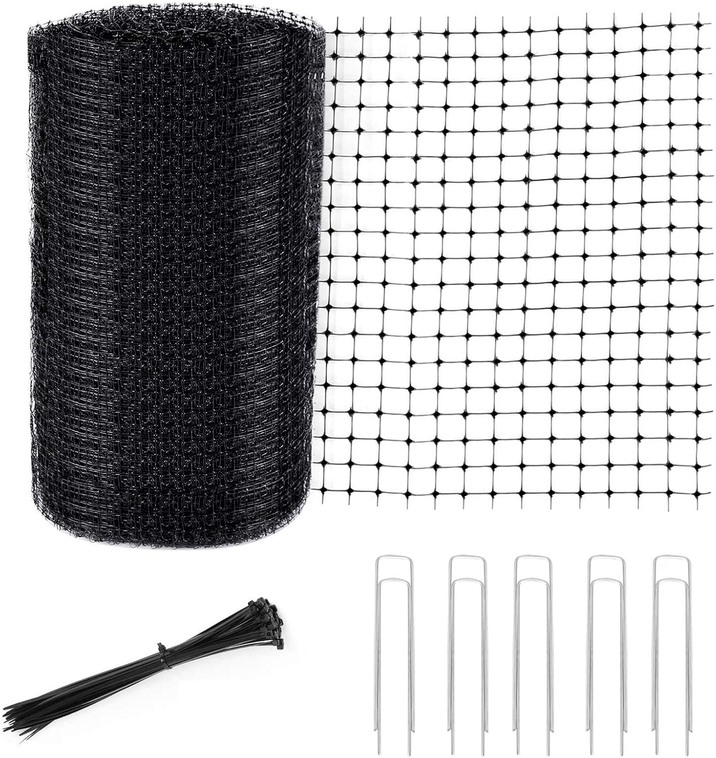 Garden Netting Kit, Bird Netting 7 x 100FT Heavy Duty