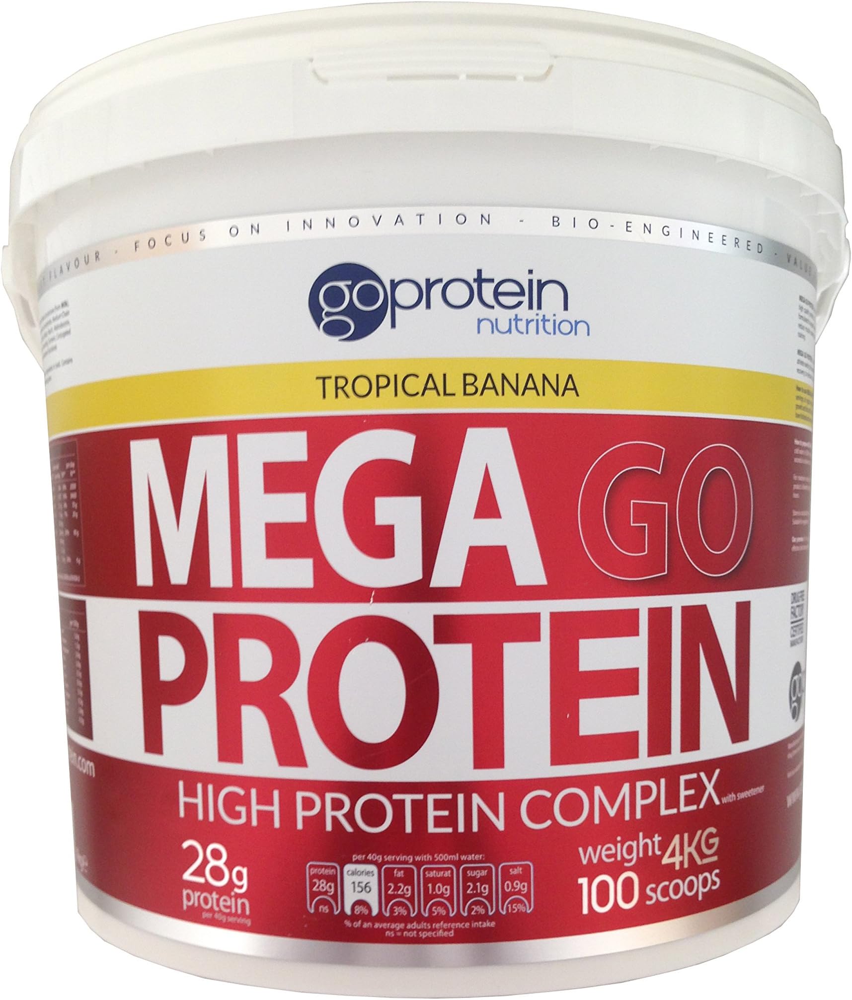 4kg Mega Go Protein Banana