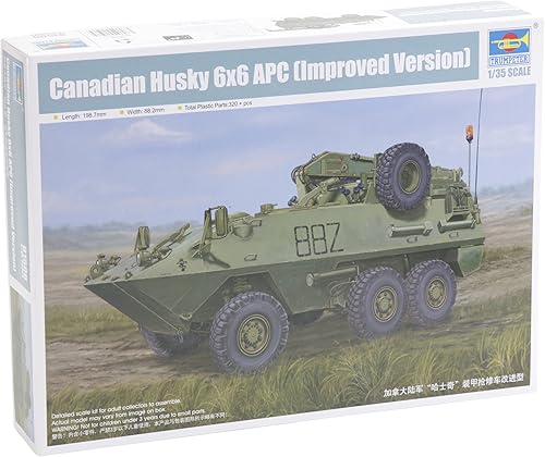 Trumpeter Canadiense Husky 6x 6AVGP versión mejorada Modelo Kit
