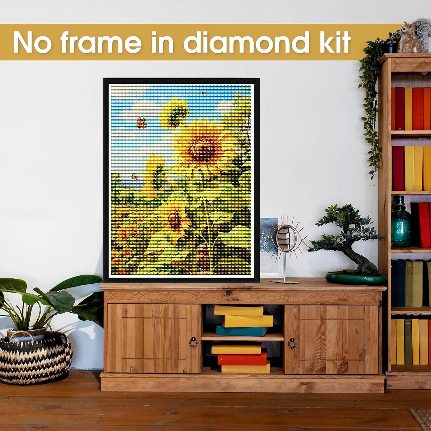 NUOVO (DE2776) 5D Trapano Completo Fai Da Te Pittura Diamante Novità - 4