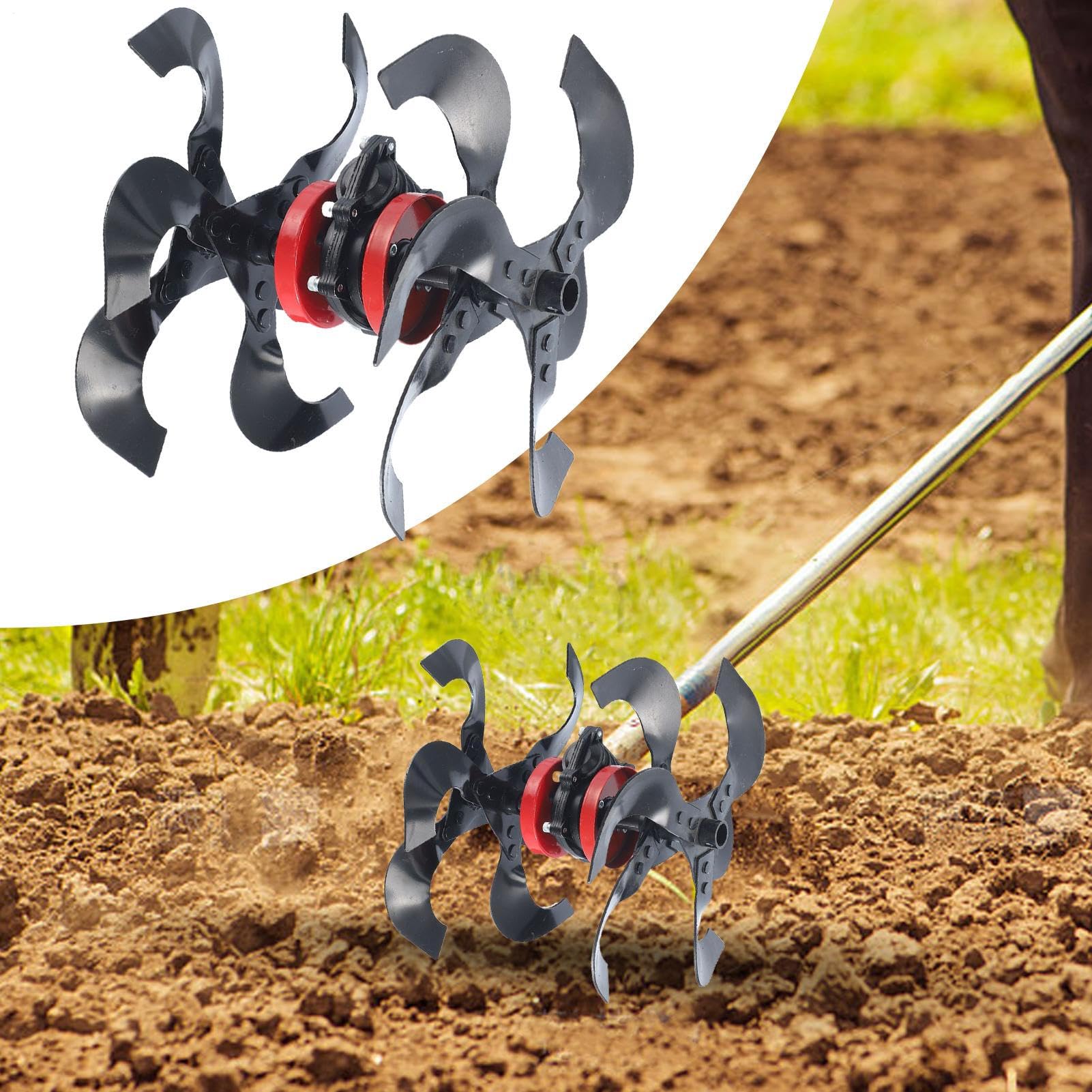 Rueda Desherbadora para Cortacésped Disco De Arado Robusto | Suministros para Cortacéspedes de Usuarios Particulares, Profesionales y Principiantes