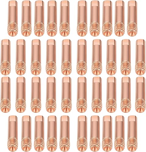 Puntas de soldadura Mig 11-30 (0.030 pulgadas) Punta de contacto de soldadura .030 pulgadas de repuesto para consumibles de pistola de soldadura MIG