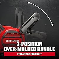 Vista 5 de CRAFTSMAN Lijadora eléctrica de banda de 7 amperios, 3 pulgadas x 21 pulgadas, con cable (CMEW213)