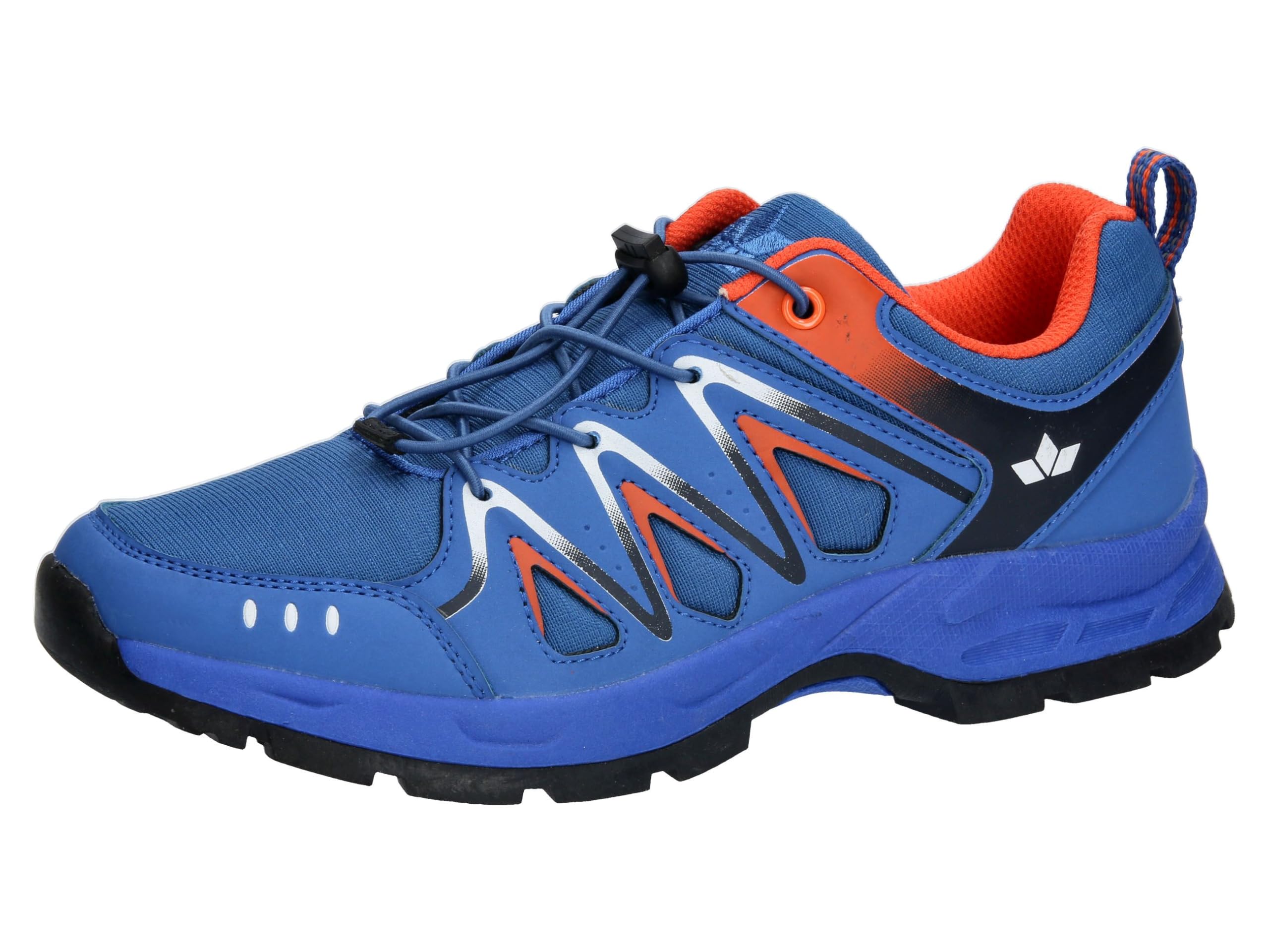 Lico Unisex Newfield Trekking Shoes, Blue/Orange, 6 UK