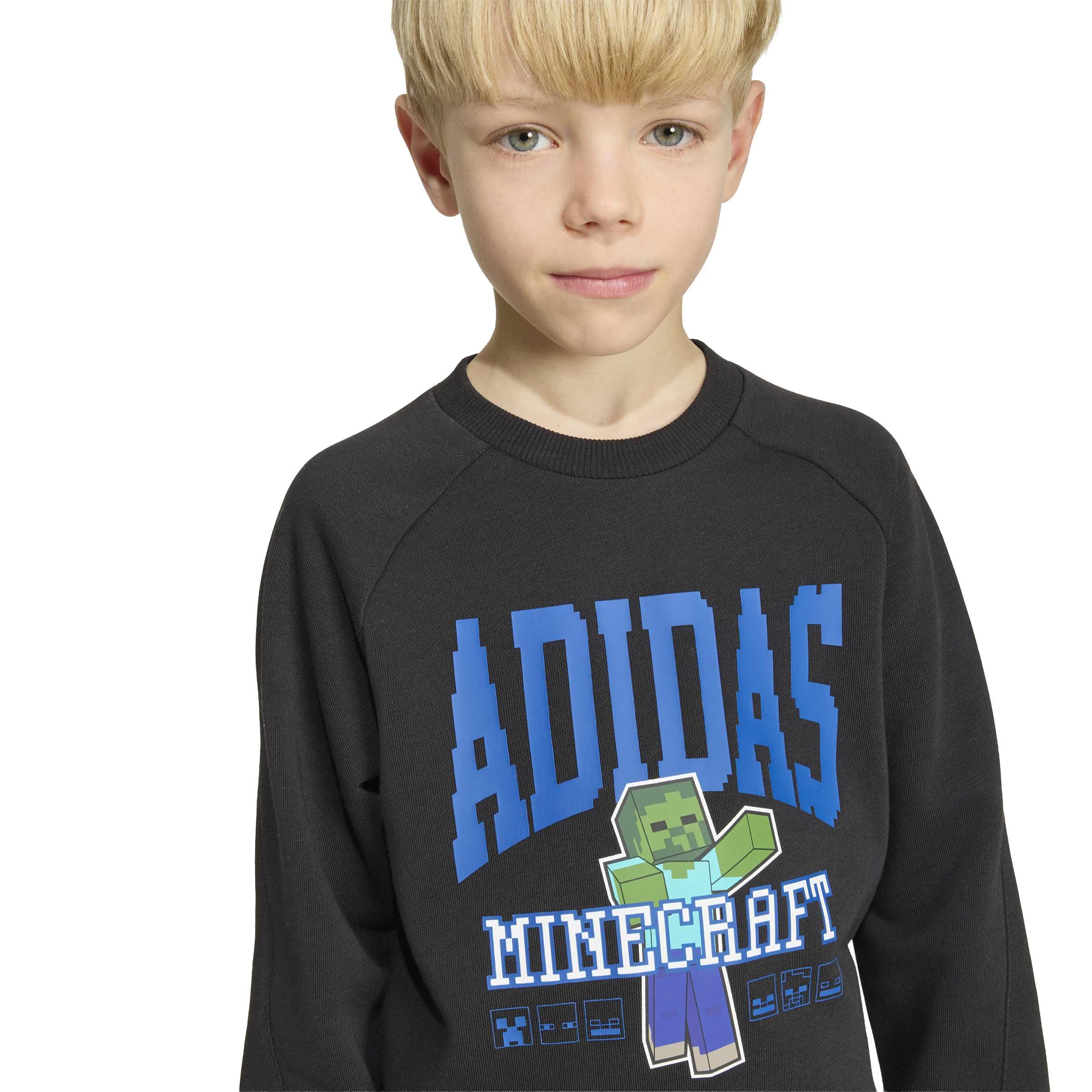 adidas Uniseks - dzieci Adidas Minecraft Jogger Set Track_Suit, black, 2-3 Years