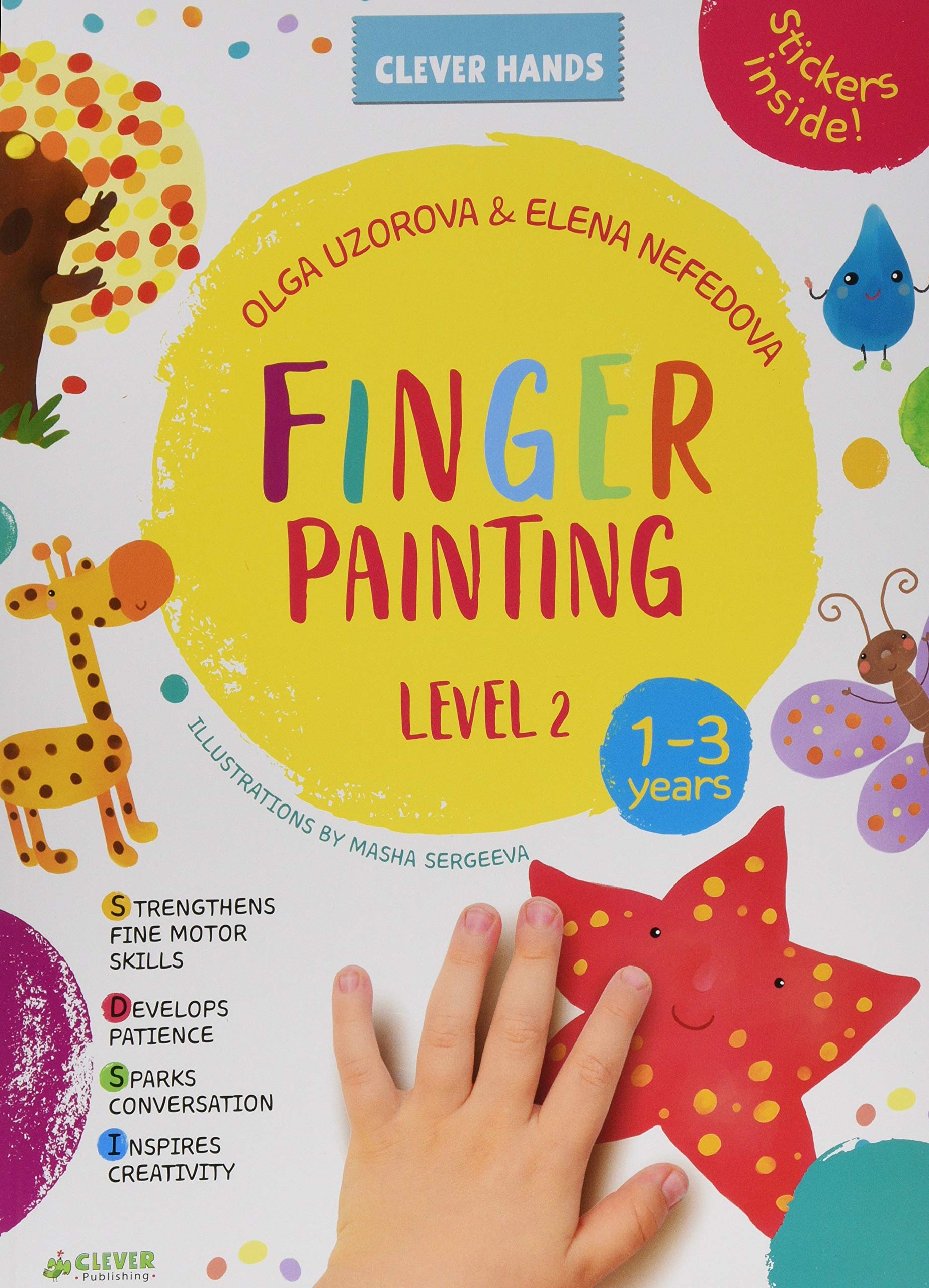 Buy Finger Painting Level 2 Stickers Inside! Strengthens Fine Motor