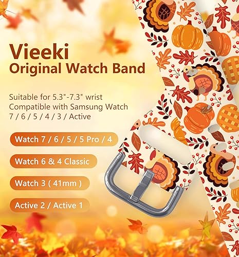 Vista 25 de Correas de reloj navideñas compatibles con Samsung Galaxy Watch de 1.575 pulgadas, 1.732 pulgadas, 0.787 pulgadas, correa de silicona de repuesto