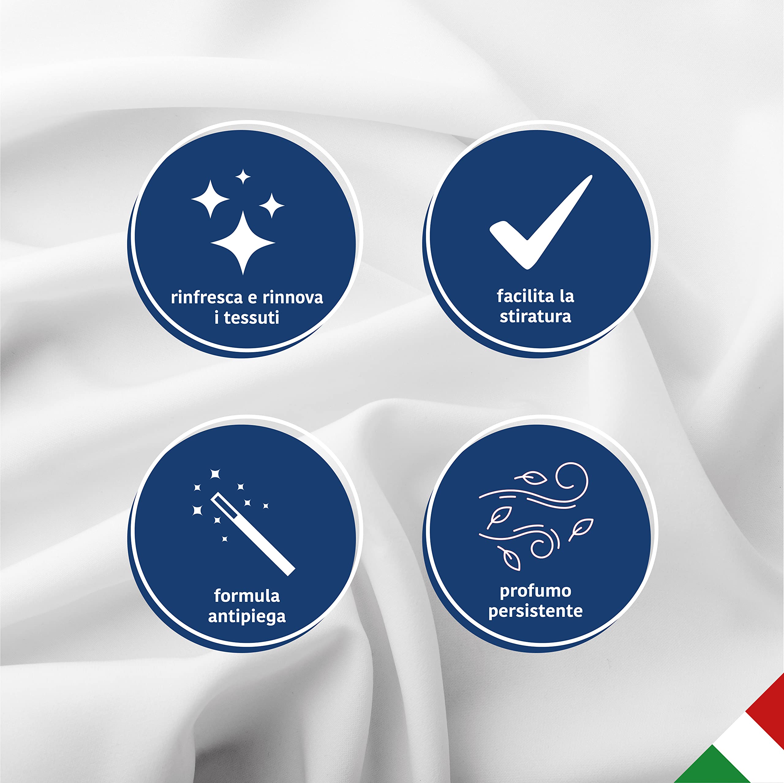 PULISVELT - Appretto Spray, 12 x 500 ml | Stiratura facile, veloce e antipiega