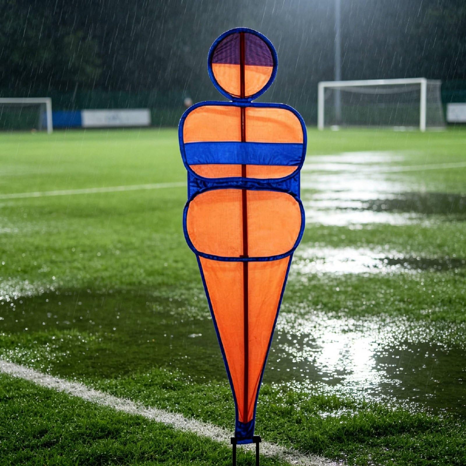 predolo 2 Pezzi Manichino Calcio Punizione Uso All'aperto Manichino Calcio Punizione Resistente Agli Urti Attrezzatura Sportiva per Allenatori, Calciatori