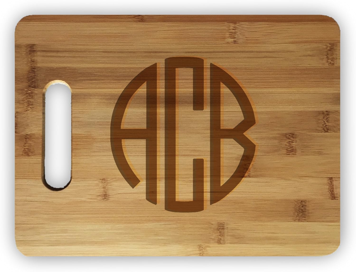 Custom Personalized Laser Engraved Bamboo Cutting Board - Wedding, Housewarming, Anniversary, Birthday, Holiday, Gift For Him, For Her, For Boys, For Girls, For Husband, For Wife, For Them, For Couple