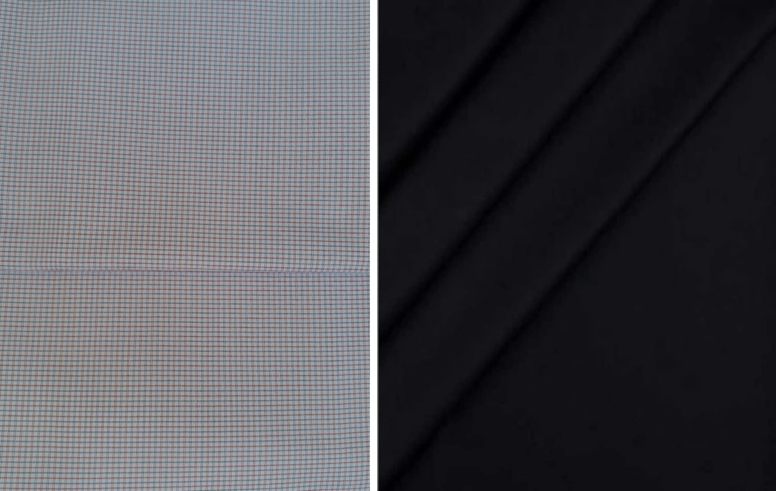 Pri & Su CottLinns Combo of Cotton Checkered Shirt Fabric 800064 & Trouser 90009-image-10