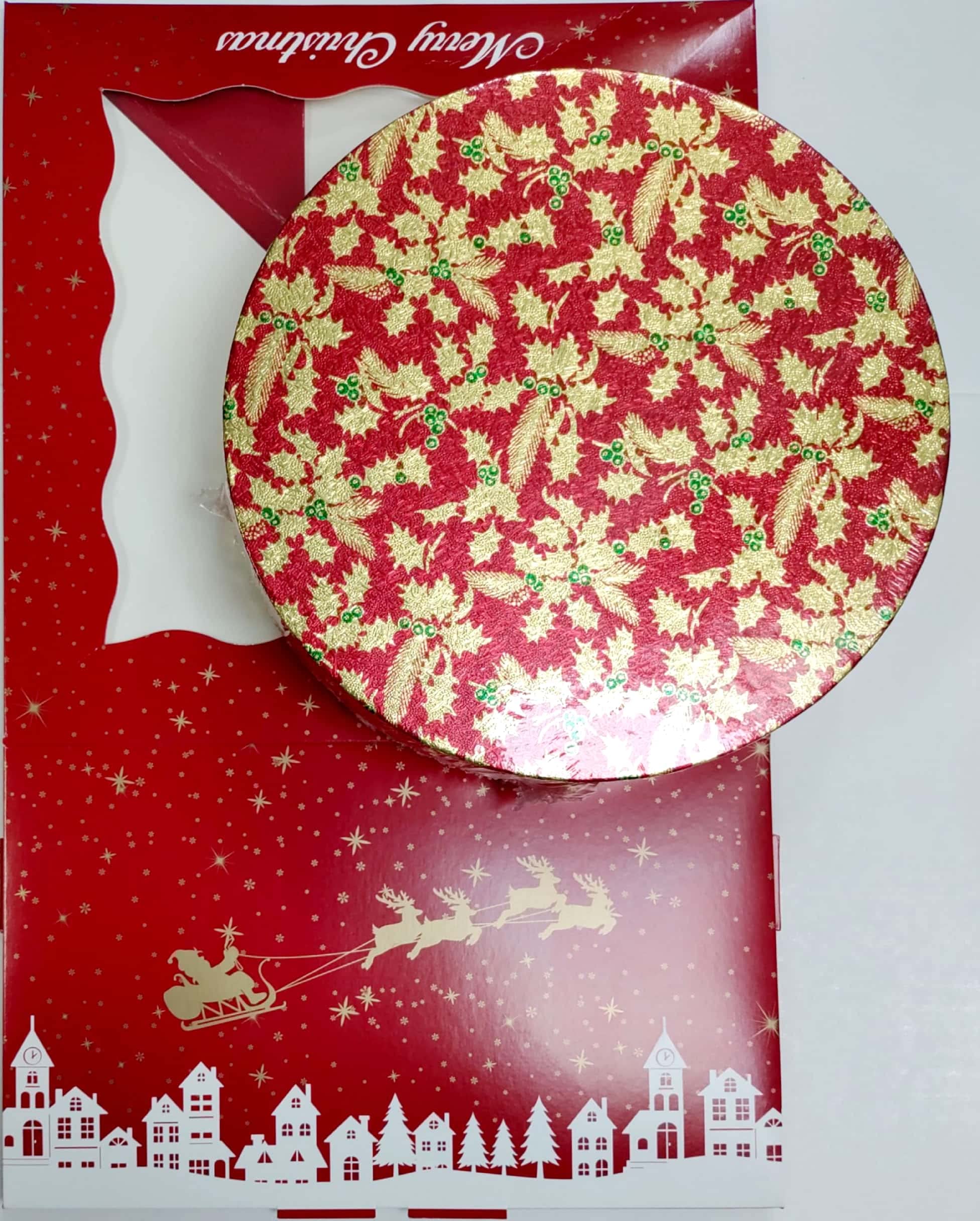 Art of Cake® 10 IN CHRISTMAS DRUM RND-B-AND-B