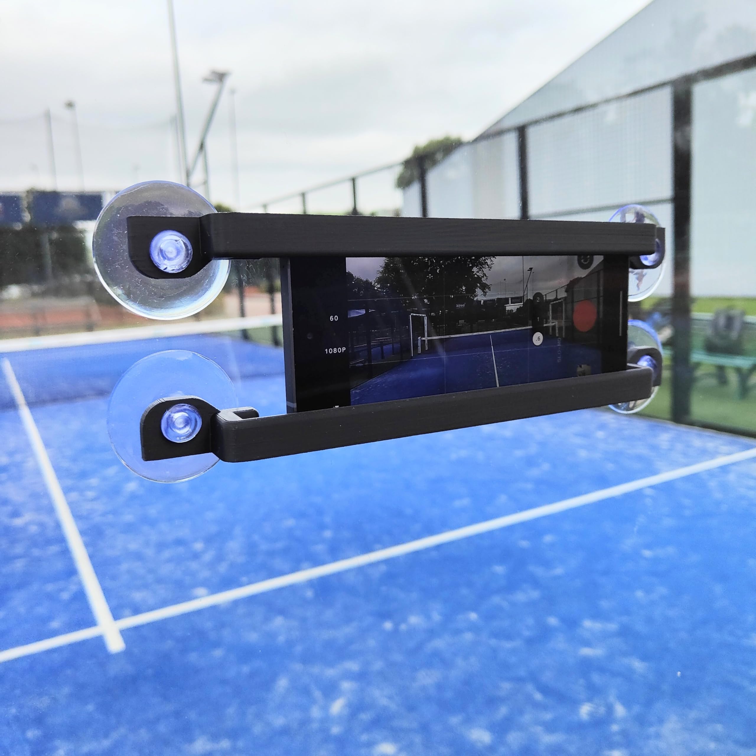 Support téléphone Padel - Support téléphone smartphone - Universel - Padel - Enregistrement vidéo -