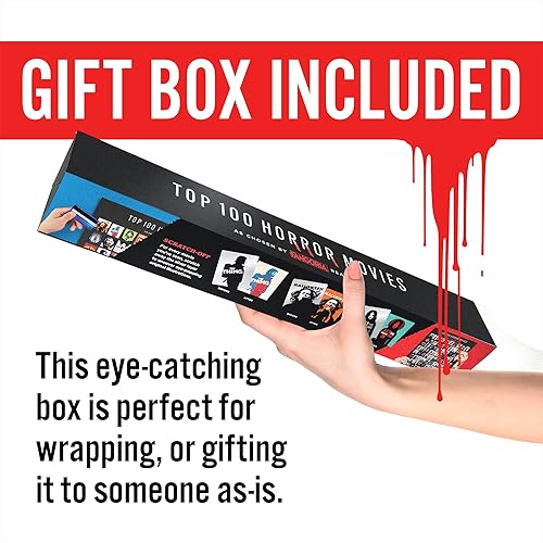 Miniatura 4 de Curious Charts - Póster oficial de película de terror de Fangoria, las 100 mejores películas de terror, 16.5 x 23.4 pulgadas, decoración de pared de