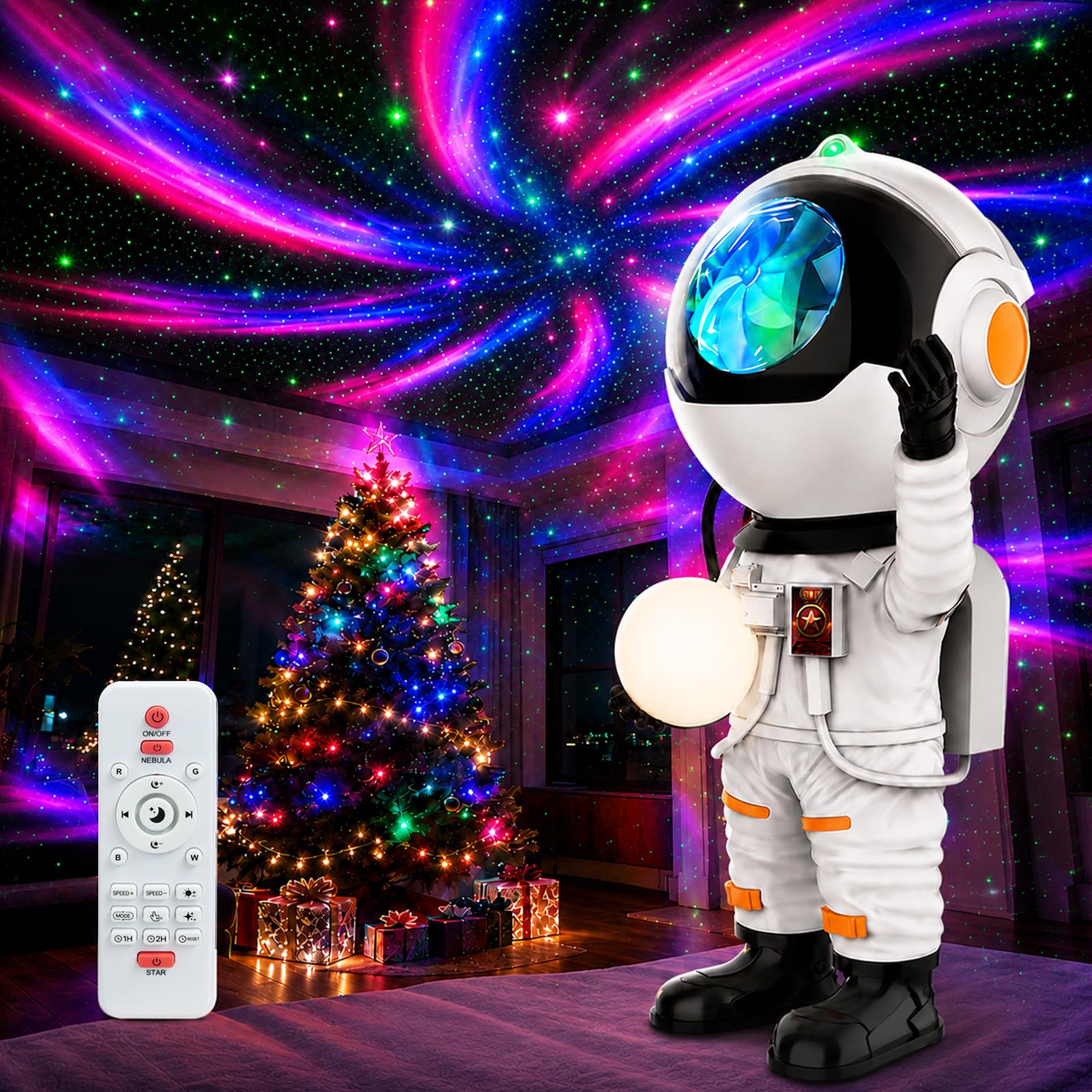 Rossetta Astronaut Galaxy Projector