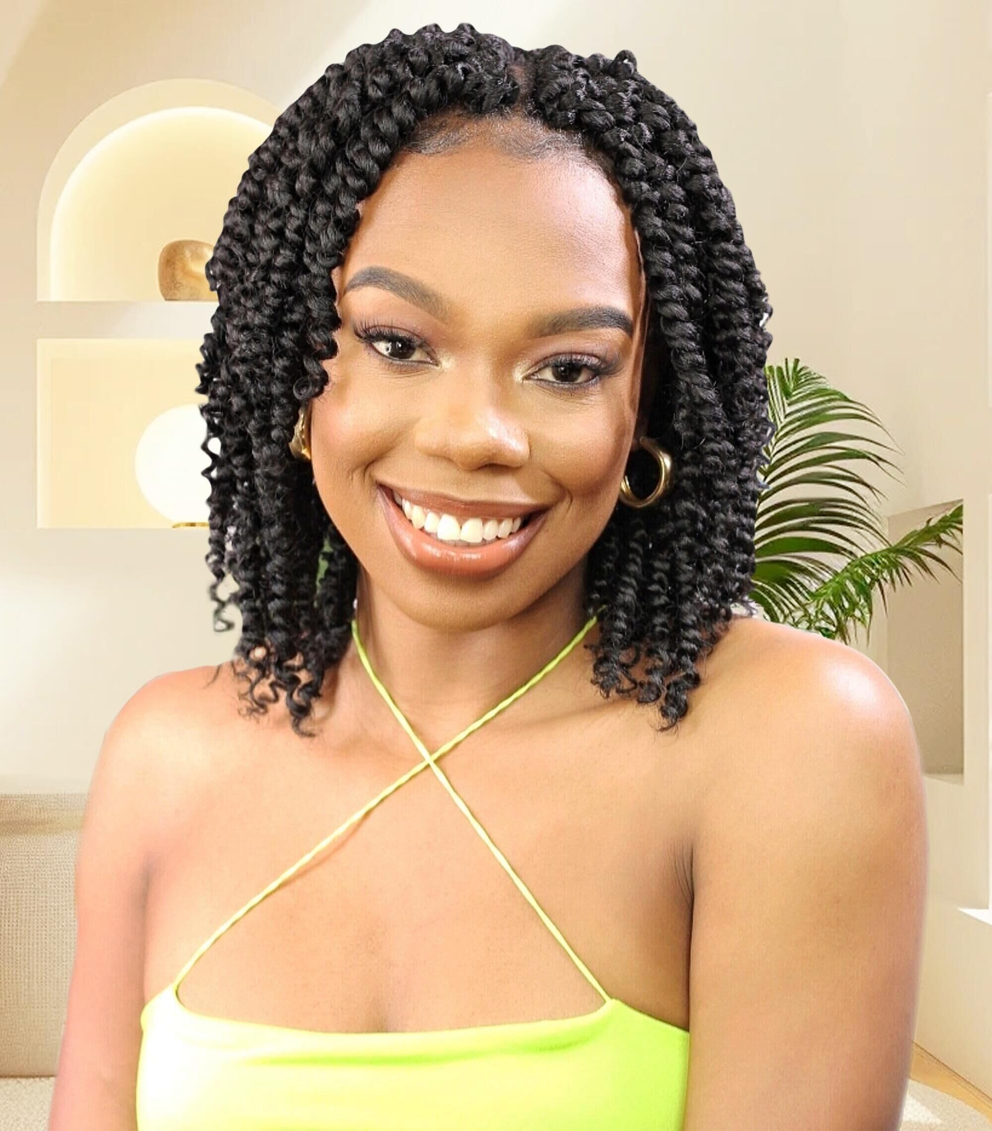 Amazon.com : Passion Twist Hair 8 Inch 8 Packs, Pre Twisted
