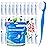 Bulk Toothbrushes - Prepasted Mini Disposable Toothbrush Set (36 Pack - Medium, Individually Wrapped for Travel)