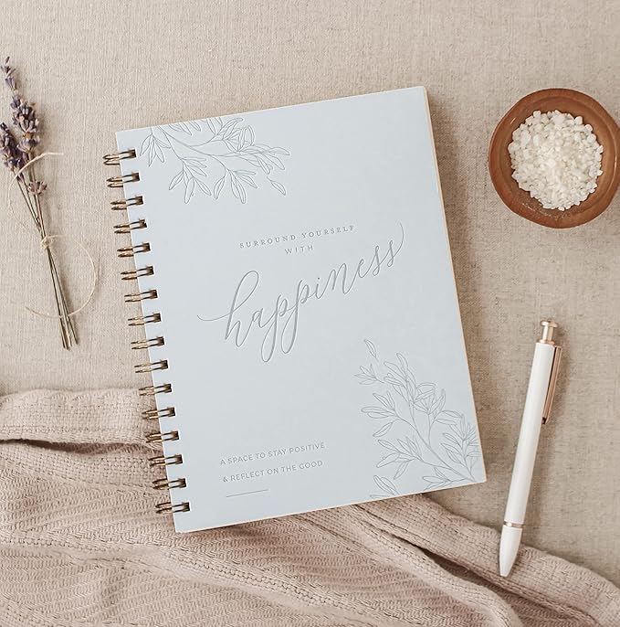 Happiness Guided Journal for Women; Manifest Personal Growth in 5 Minutes A Day;