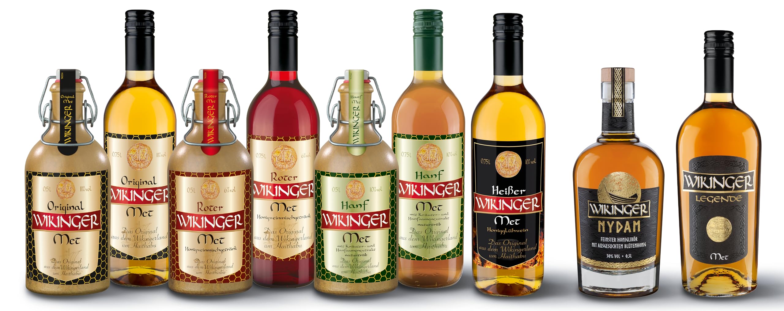 Wikinger Met, Roter Met Honigwein mit Kirschsaft, 10 L Kanister, 6% vol.