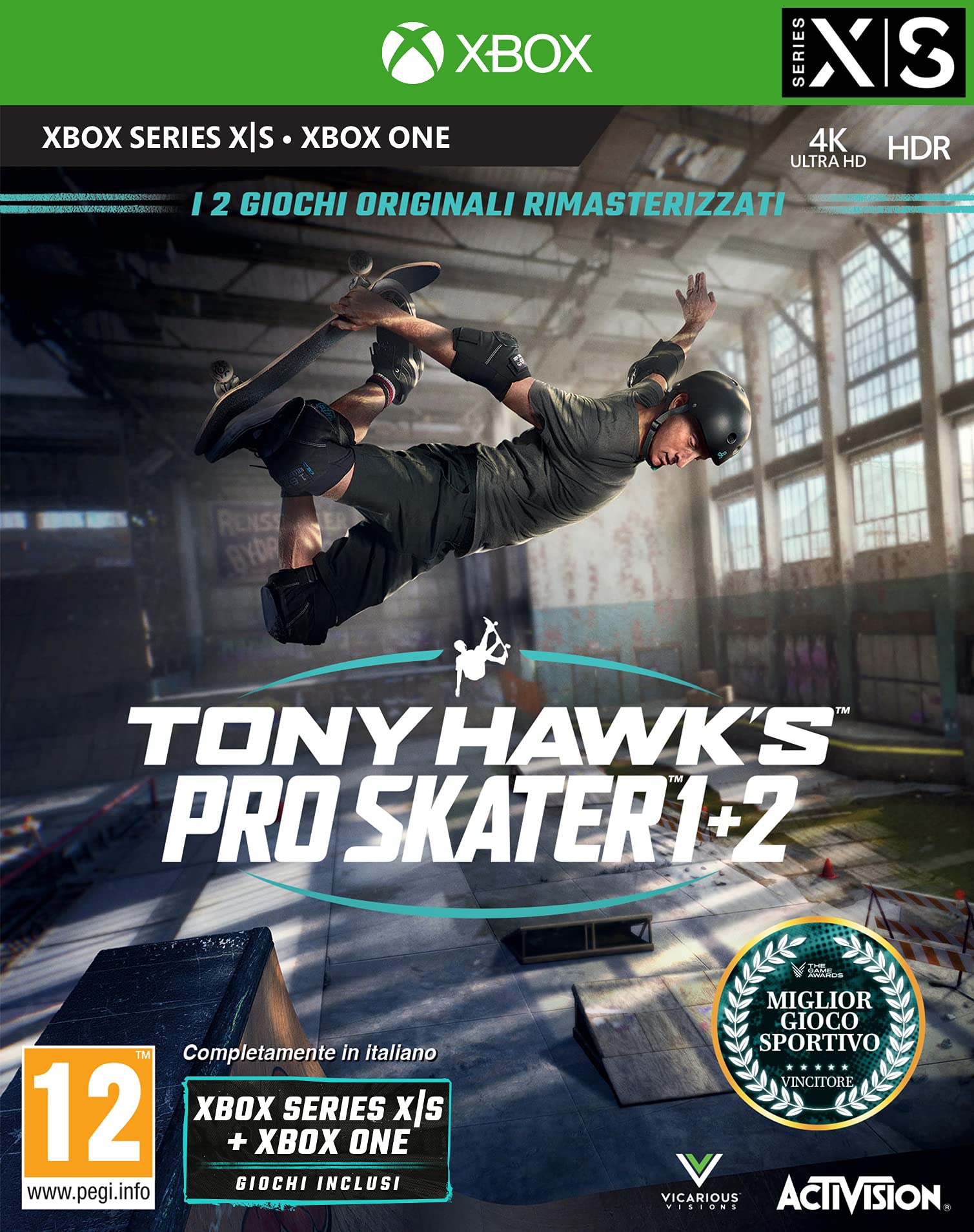 Tony Hawk's Pro skater 1+2 - [GRA XBOX SERIES X]