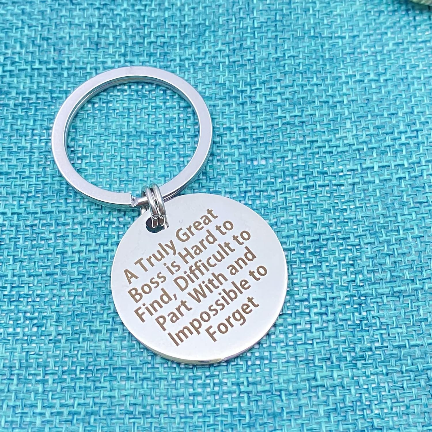 Boss Day Gifts for Women Men ,Employee Appreciation Keychain for Mentor Supervisor Leader Christmas Birthday Keyring,Thank You Boss Gift Leaving Going Away Retirement Goodbye Farewell Moving jewelry