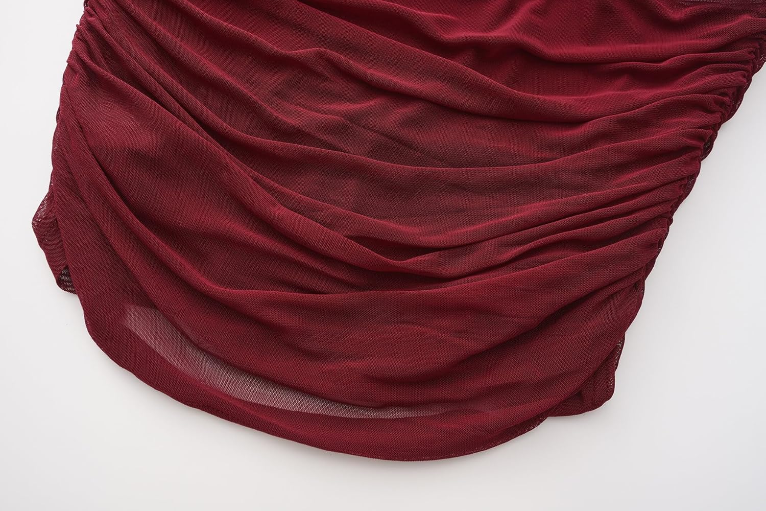 Women's Leopard Print Tube Top Cheetah Print Top Ruched Strapless Mesh Halter Tops for Women Going Out Party - Image 6