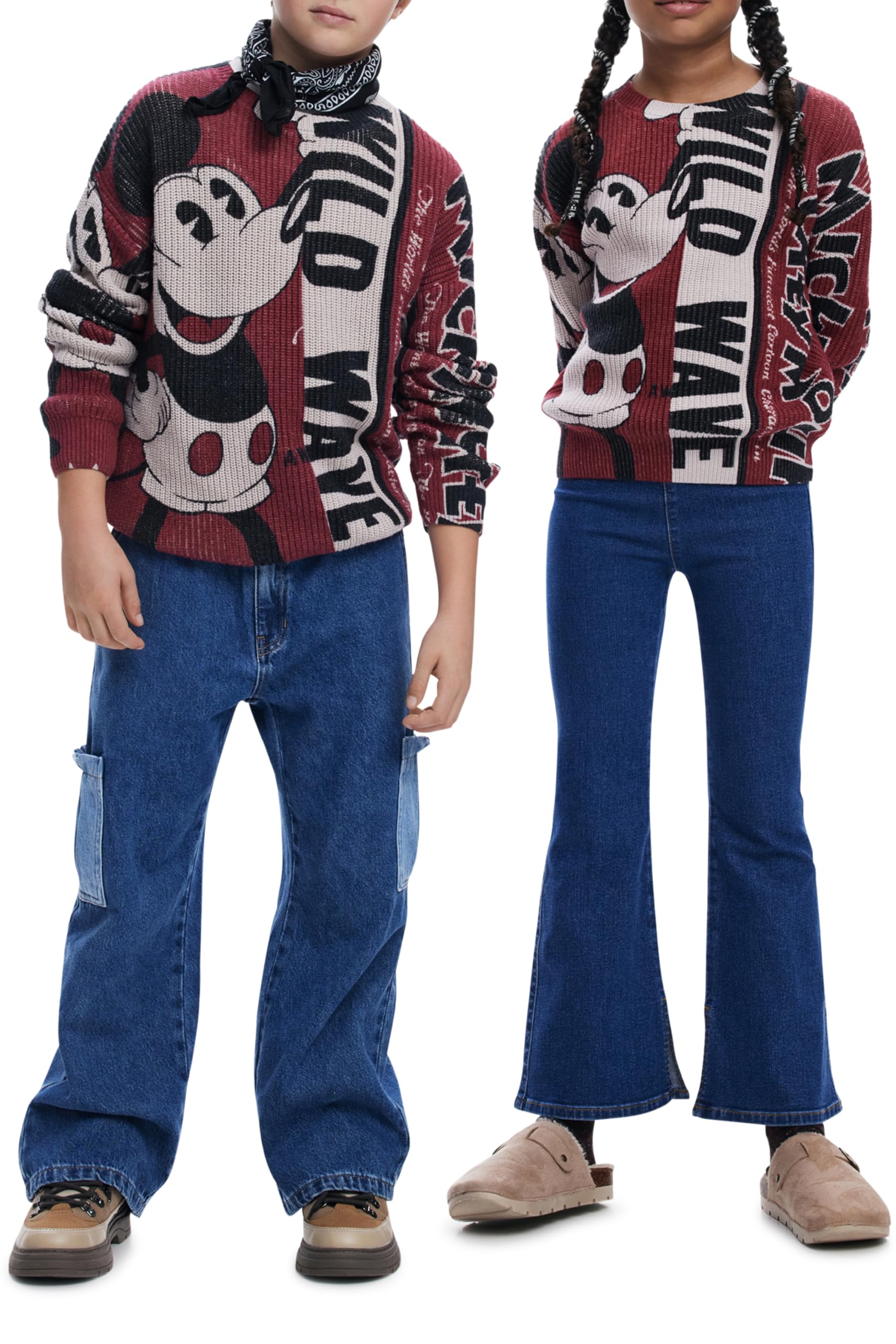 Desigual Sweat_City Black Sweatshirt para Niños