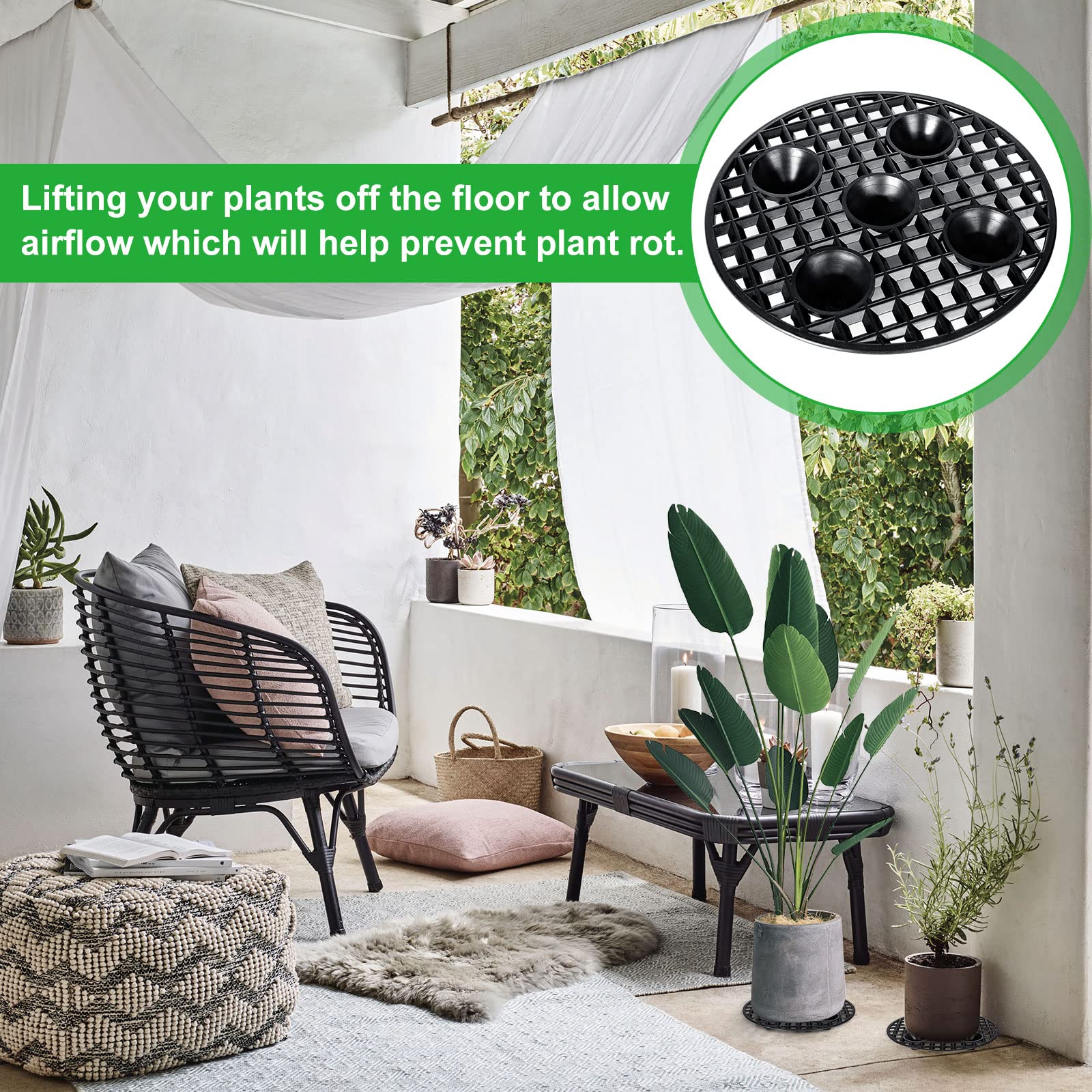 Lot de 24 supports pour plantes de jardin