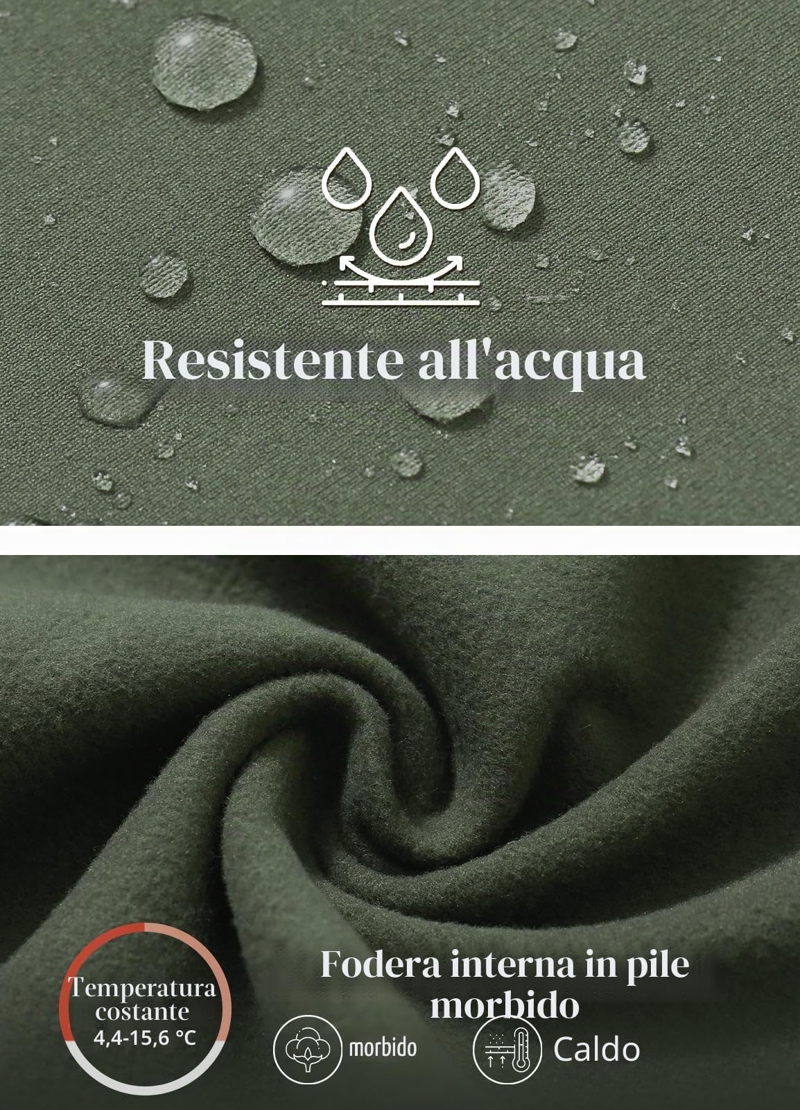 baleaf Pantaloni da Trekking da Donna, Impermeabili, Antivento, Termici, con Tasche, Primavera, Autunno
